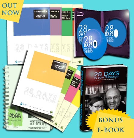The 28 days to beat the blues education pack