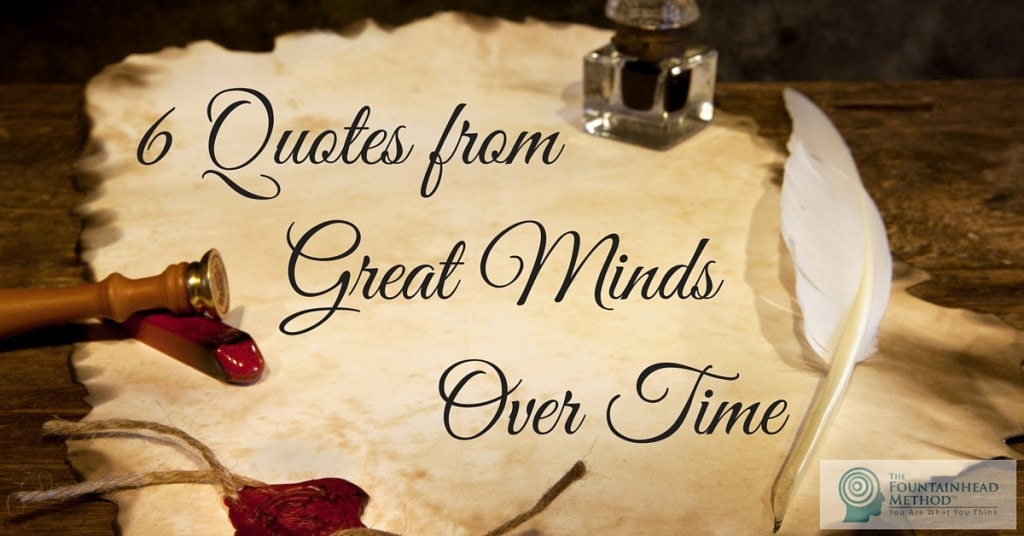 6 Generations of Great Minds over time